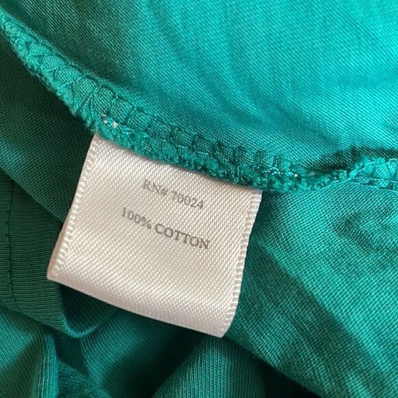 Bobi Turquoise Asymmetrical Dress with Strappy Back (Size: XS) - Picture 9 of 13